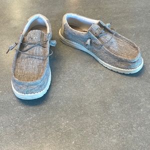 Hey Dude Beige Wally Woven Shoes